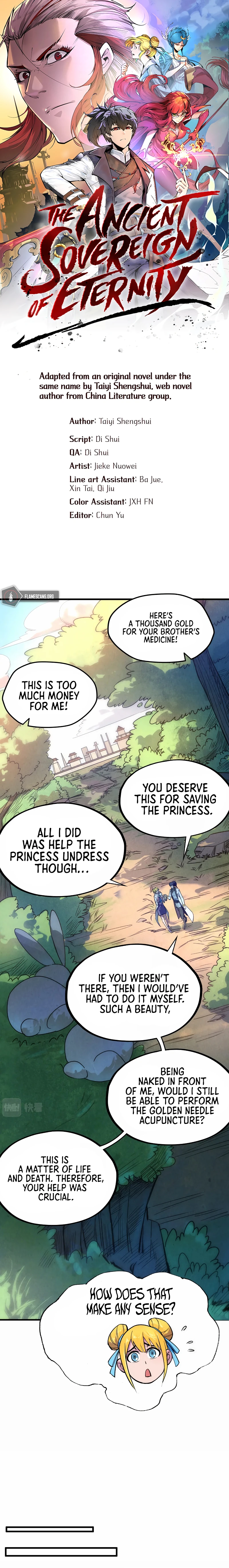 The Ancient Sovereign of Eternity Chapter 35 - Page 2