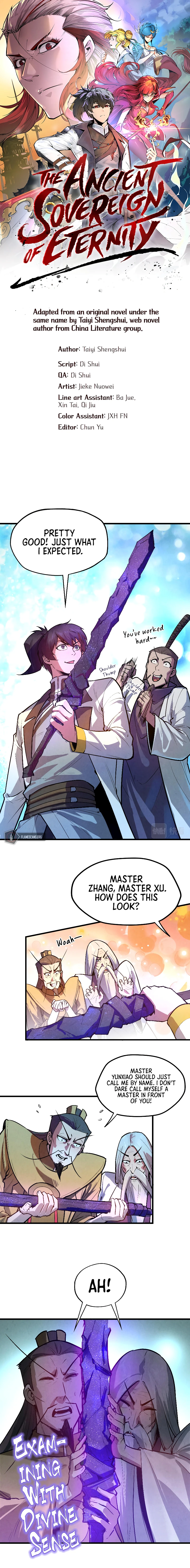 The Ancient Sovereign of Eternity Chapter 41 - Page 1