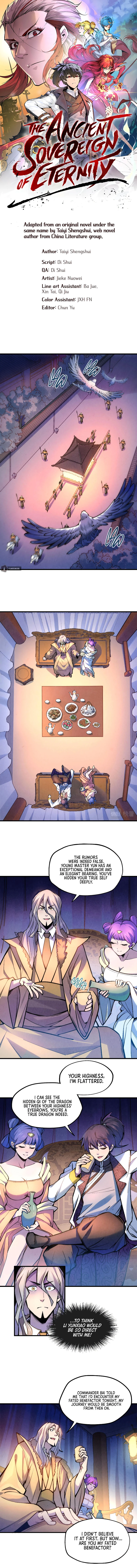 The Ancient Sovereign of Eternity Chapter 54 - Page 1