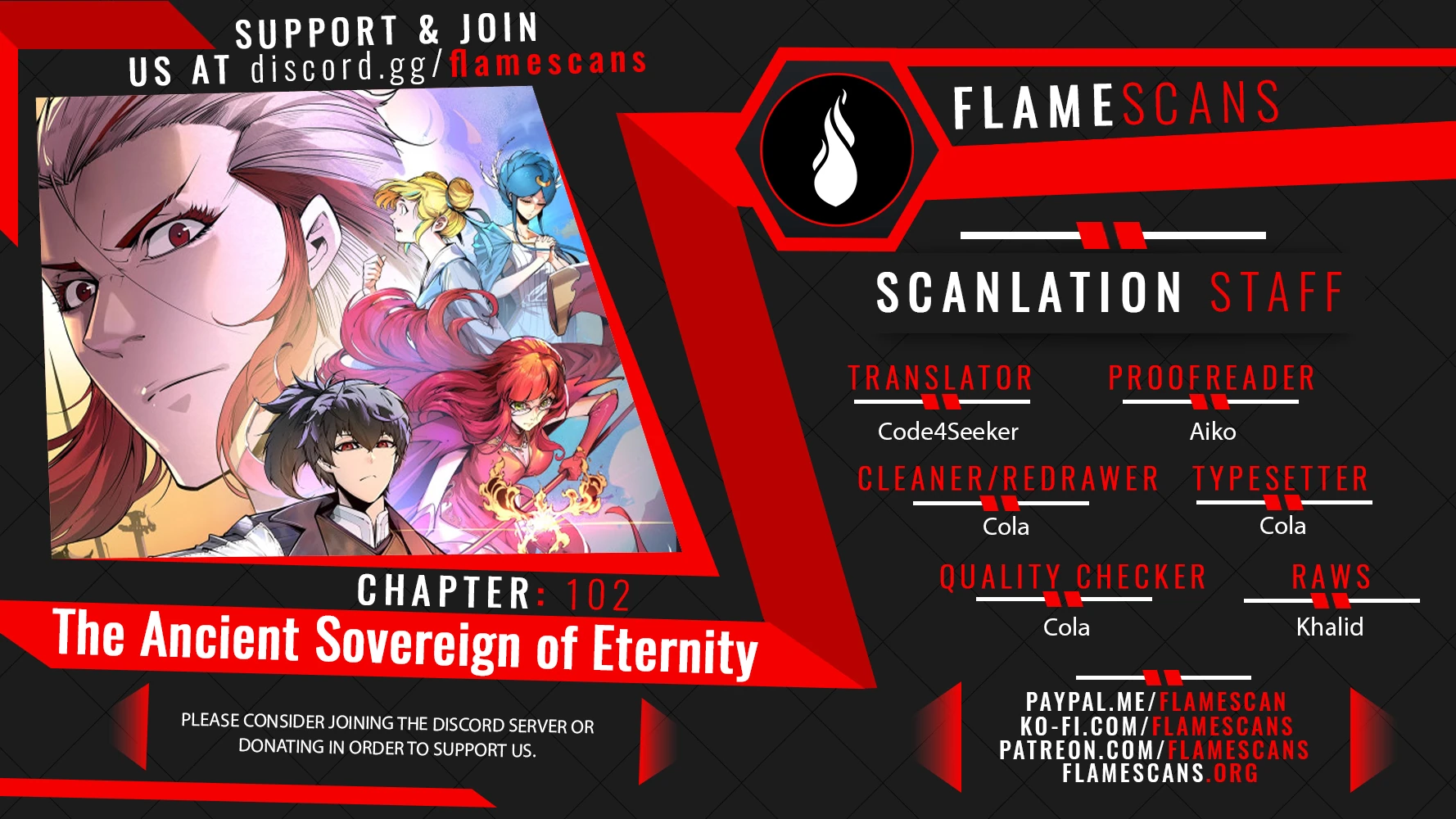 The Ancient Sovereign of Eternity Chapter 101 - Page 2