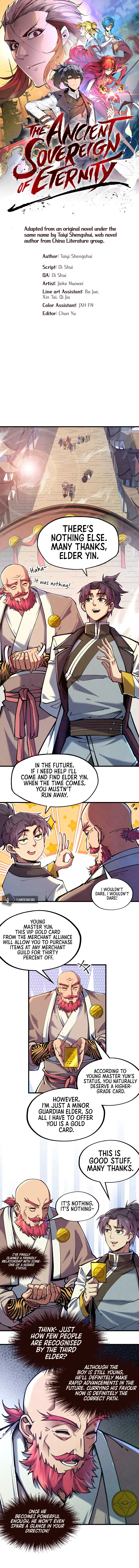 The Ancient Sovereign of Eternity Chapter 128 - Page 1