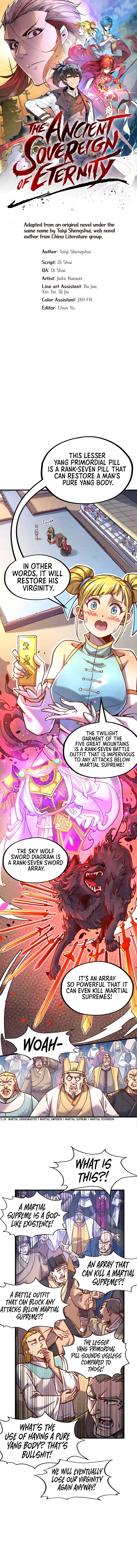 The Ancient Sovereign of Eternity Chapter 133 - Page 1