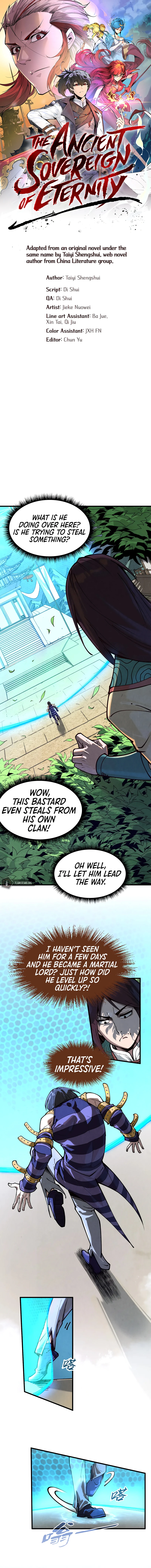 The Ancient Sovereign of Eternity Chapter 156 - Page 1