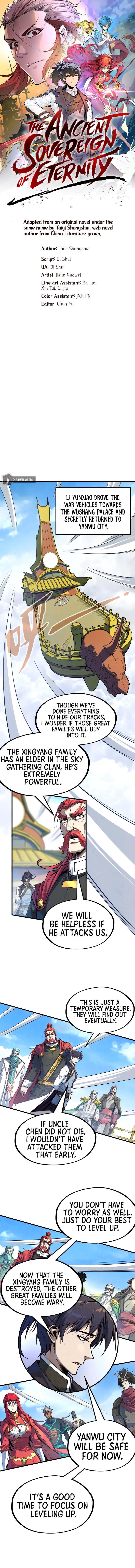The Ancient Sovereign of Eternity Chapter 164 - Page 1