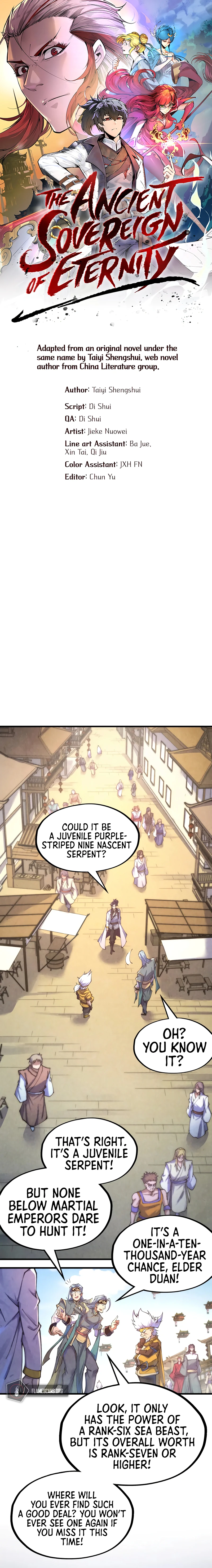 The Ancient Sovereign of Eternity Chapter 170 - Page 2