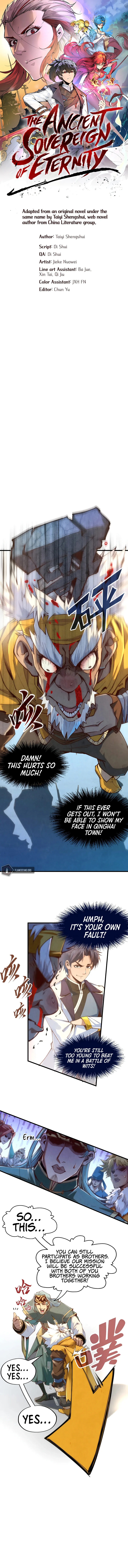 The Ancient Sovereign of Eternity Chapter 172 - Page 1