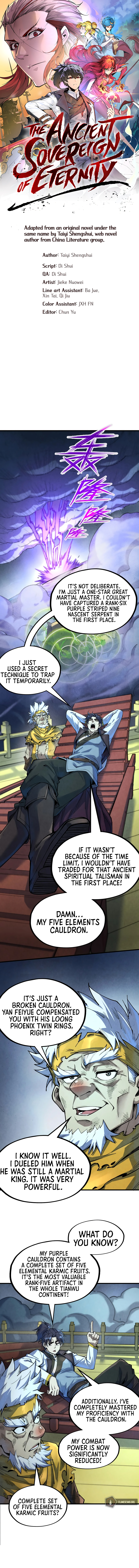 The Ancient Sovereign of Eternity Chapter 175 - Page 4