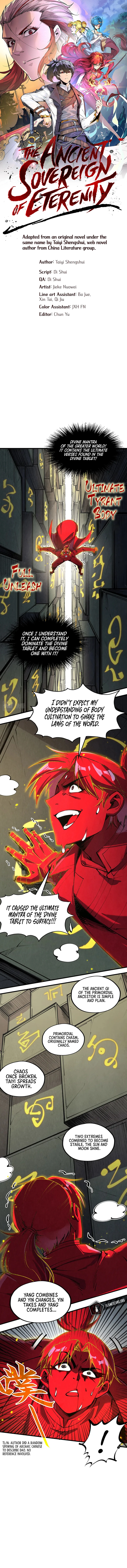 The Ancient Sovereign of Eternity Chapter 206 - Page 4
