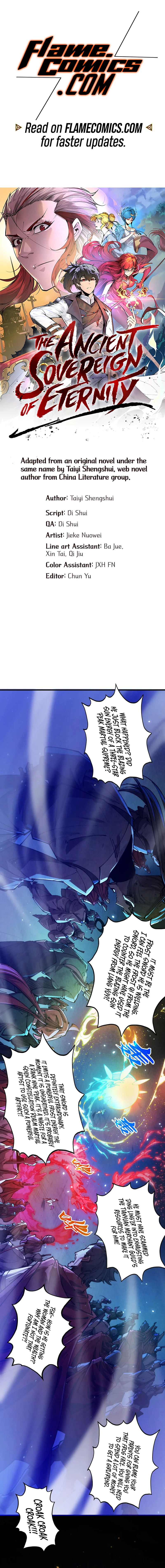 The Ancient Sovereign of Eternity Chapter 447 - Page 2