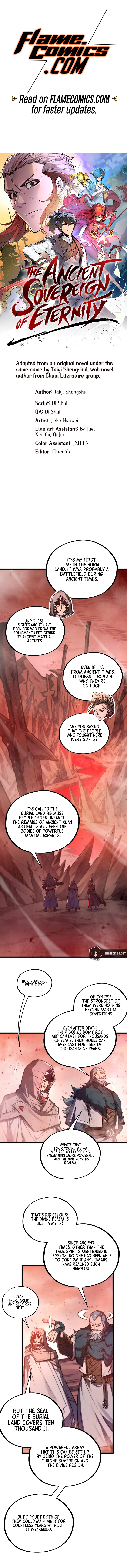 The Ancient Sovereign of Eternity Chapter 490 - Page 4