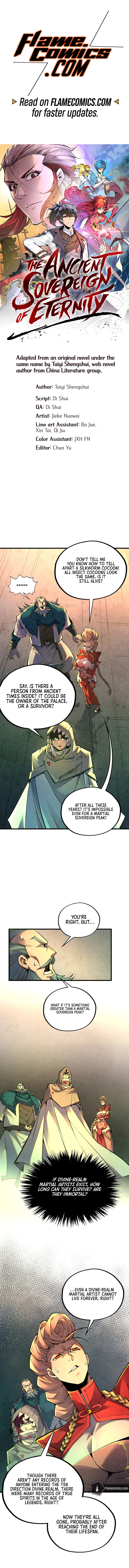 The Ancient Sovereign of Eternity Chapter 491 - Page 4