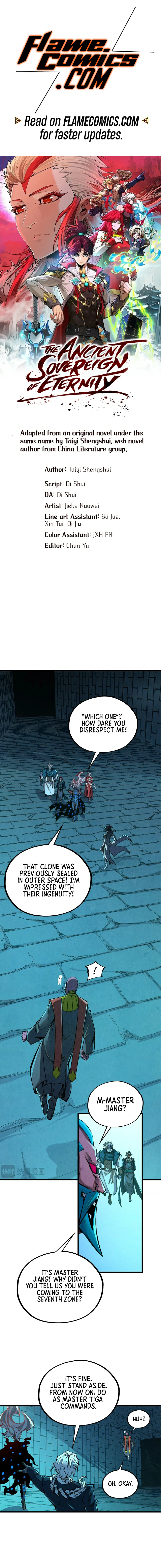 The Ancient Sovereign of Eternity Chapter 503 - Page 2