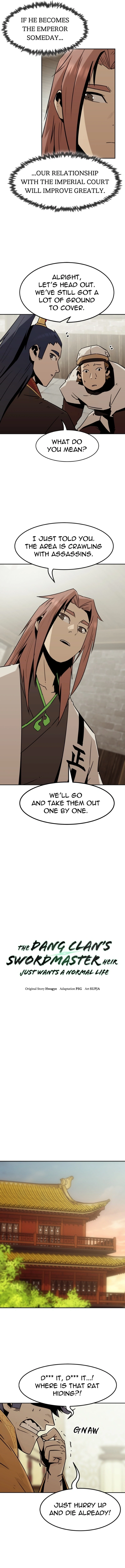 The Dang Clans Swordmaster Heir Just Wants a Normal Life Chapter 113 - Page 5
