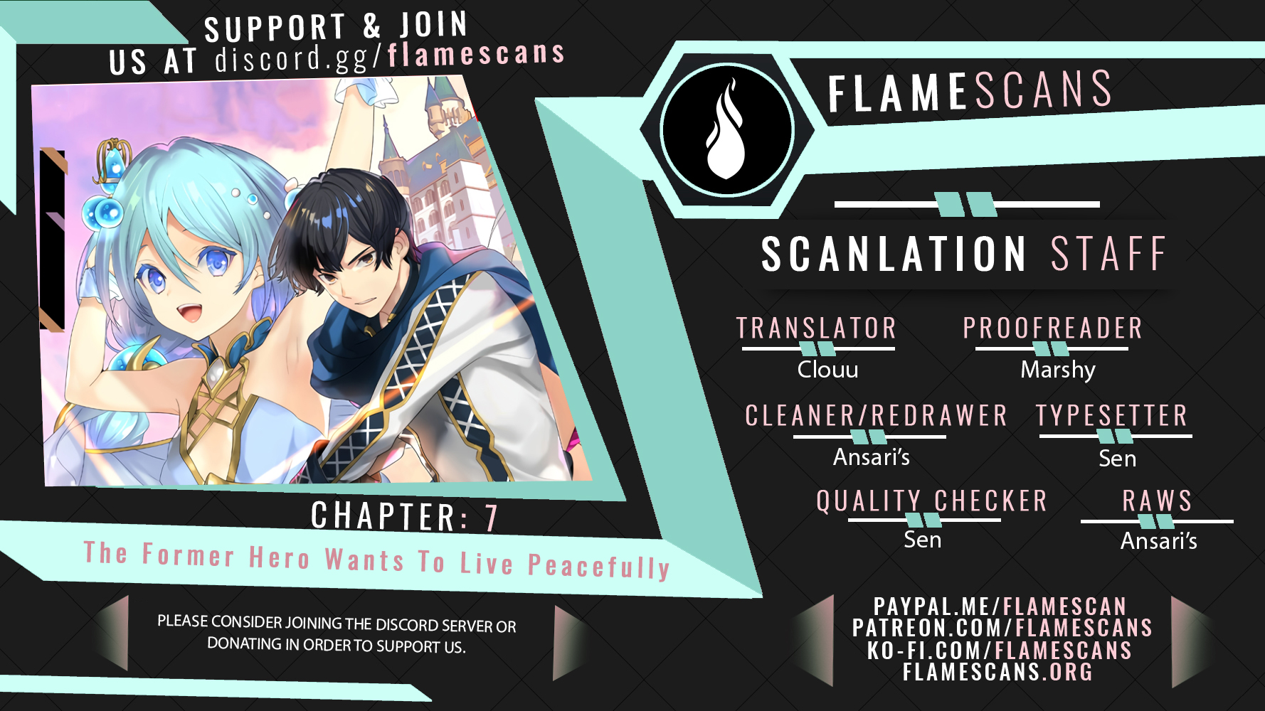The Former Hero Wants To Live Peacefully Chapter 7 - Page 1