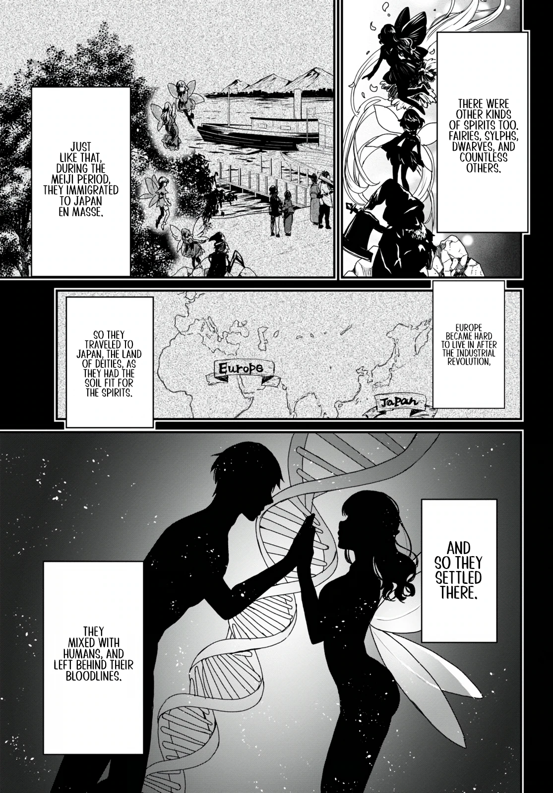 The Four Sisters (Elves) Wait For The Night Chapter 1 - Page 7