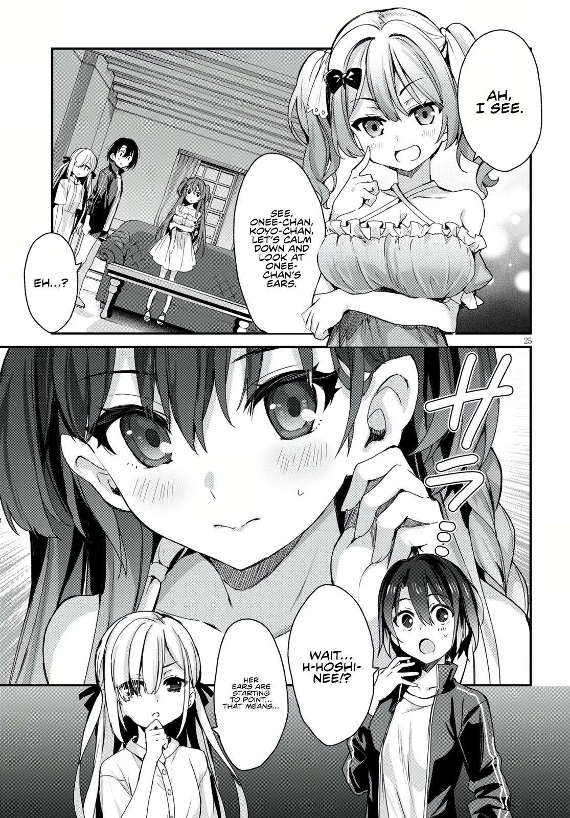 The Four Sisters (Elves) Wait For The Night Chapter 1 - Page 31