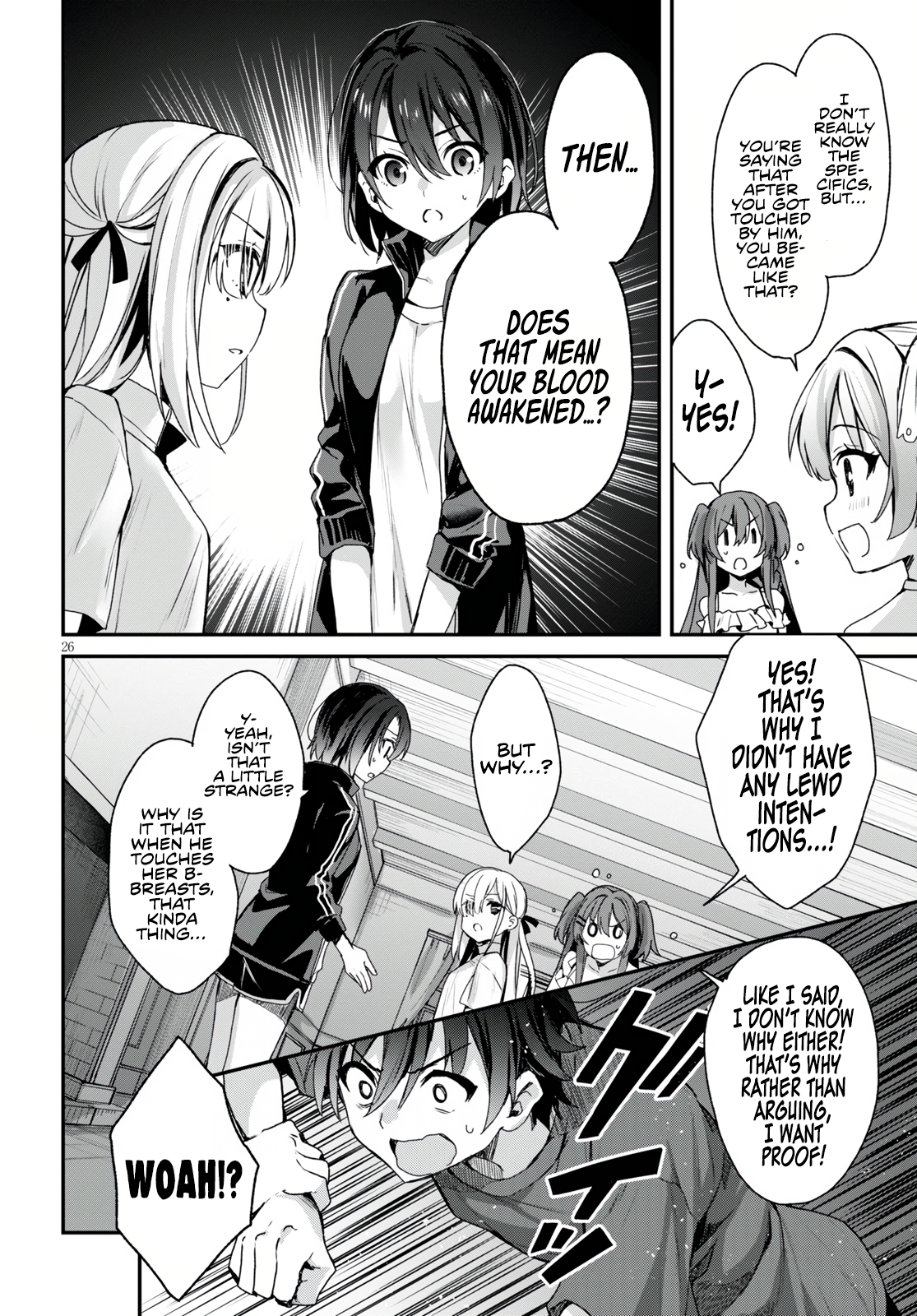 The Four Sisters (Elves) Wait For The Night Chapter 1 - Page 32