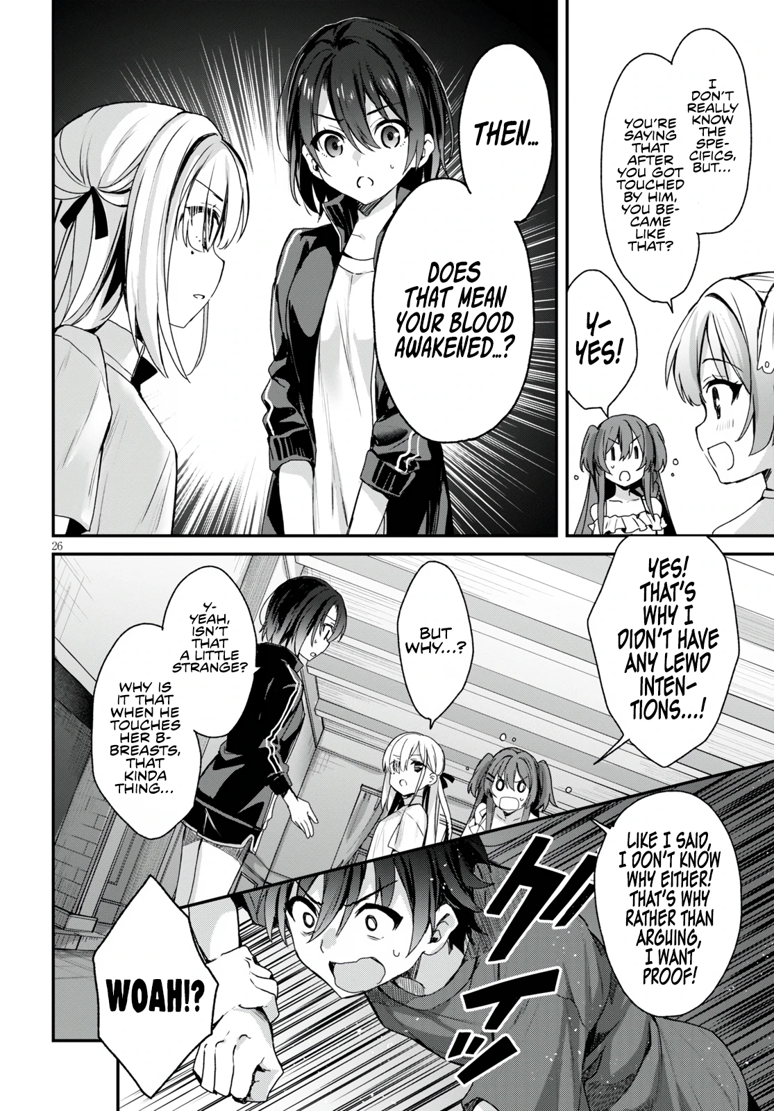 The Four Sisters (Elves) Wait For The Night Chapter 1 - Page 22