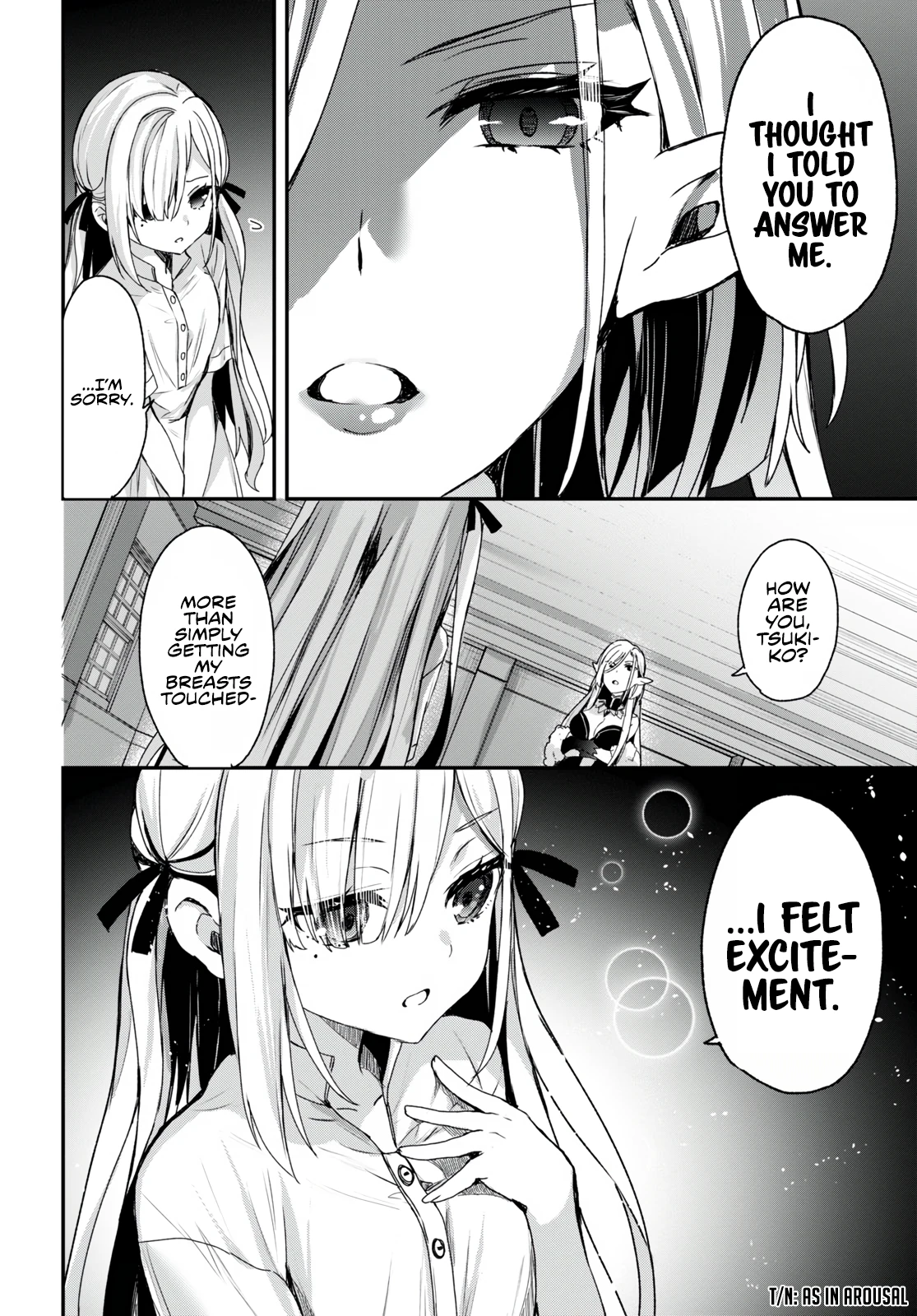The Four Sisters (Elves) Wait For The Night Chapter 1 - Page 27