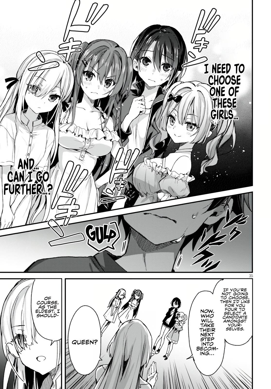 The Four Sisters (Elves) Wait For The Night Chapter 1 - Page 40
