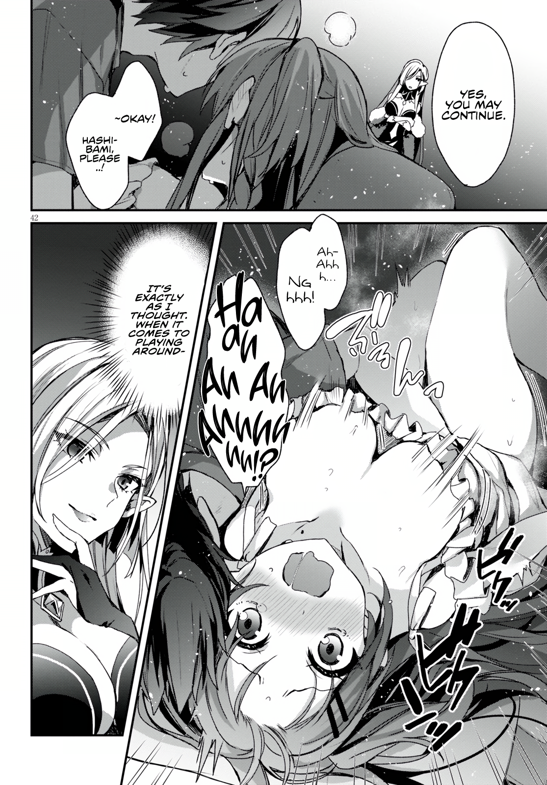 The Four Sisters (Elves) Wait For The Night Chapter 1 - Page 47
