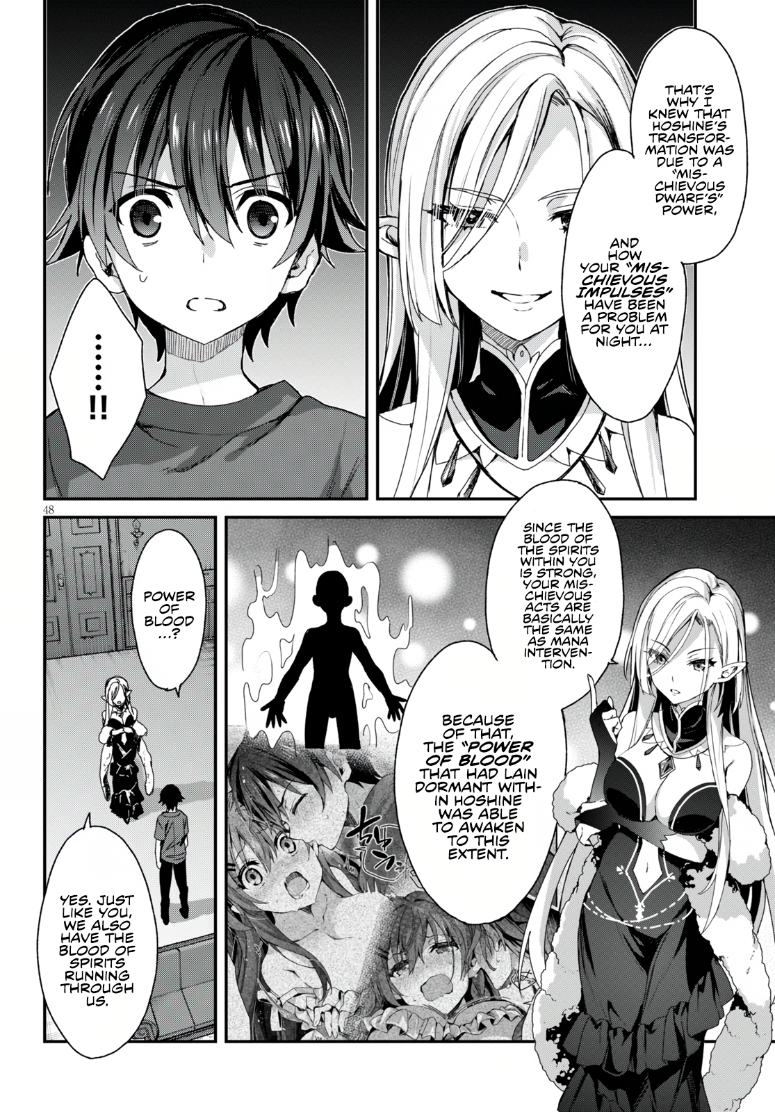 The Four Sisters (Elves) Wait For The Night Chapter 1 - Page 52