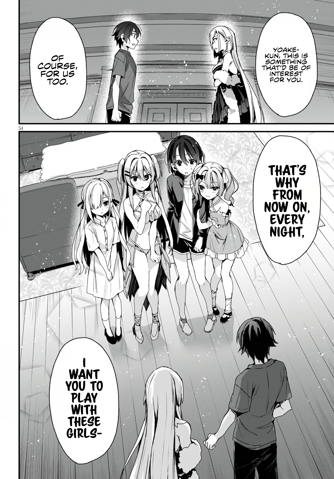 The Four Sisters (Elves) Wait For The Night Chapter 1 - Page 58