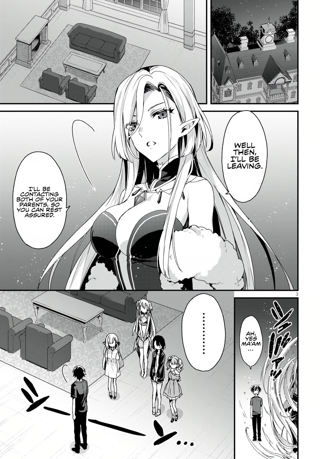 The Four Sisters (Elves) Wait For The Night Chapter 2 - Page 4