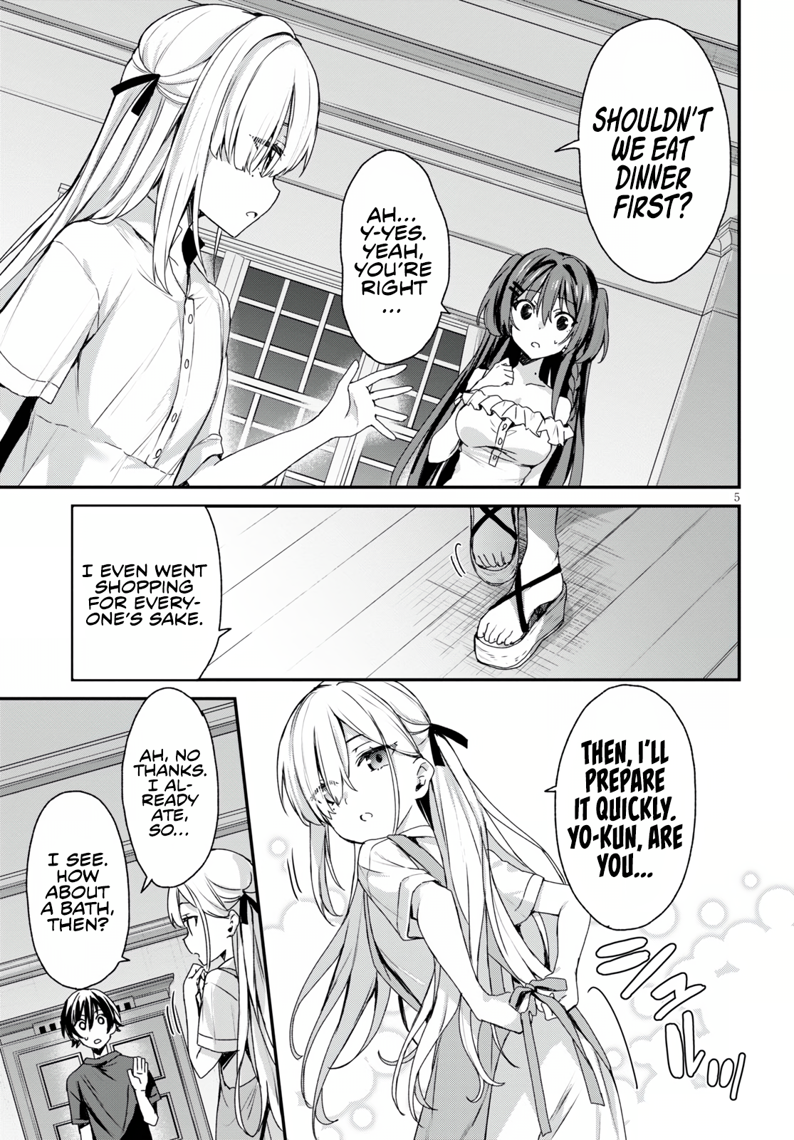 The Four Sisters (Elves) Wait For The Night Chapter 2 - Page 6