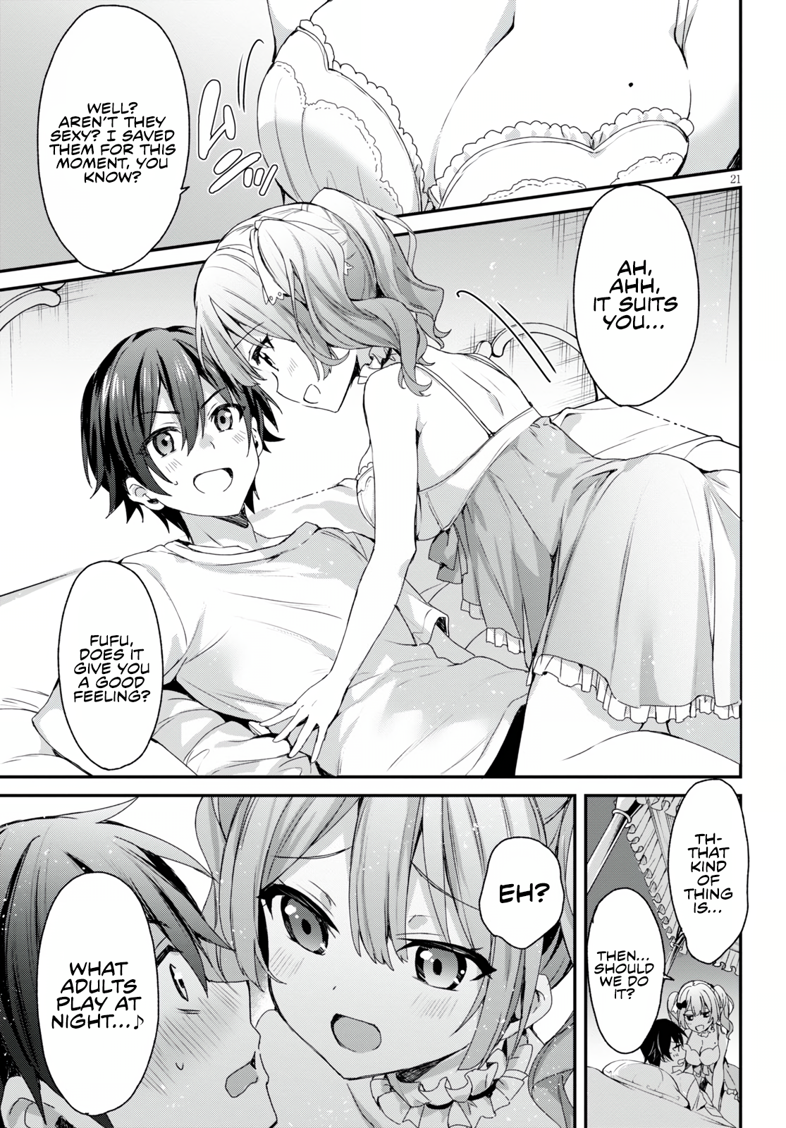 The Four Sisters (Elves) Wait For The Night Chapter 2 - Page 22