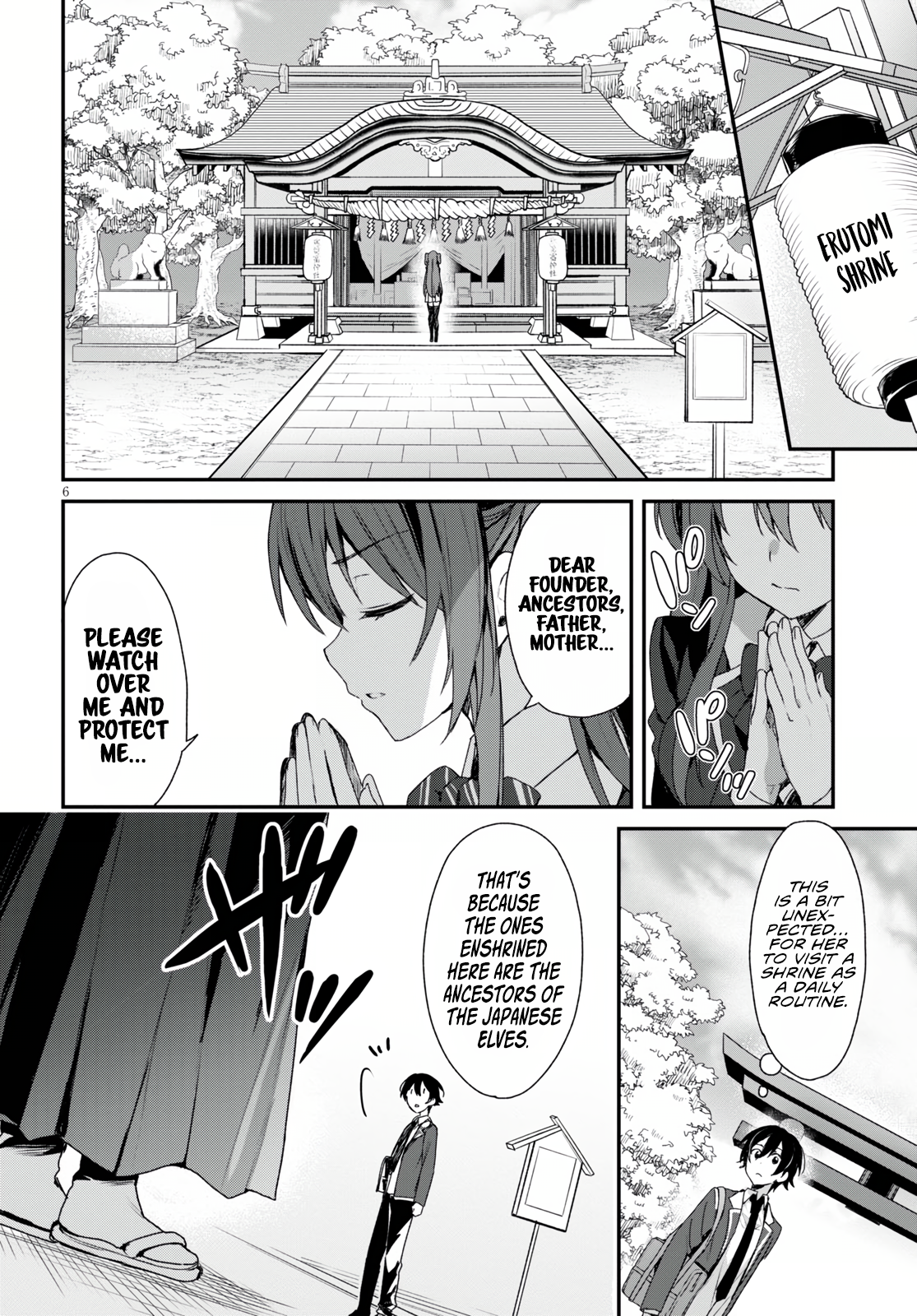 The Four Sisters (Elves) Wait For The Night Chapter 3 - Page 8