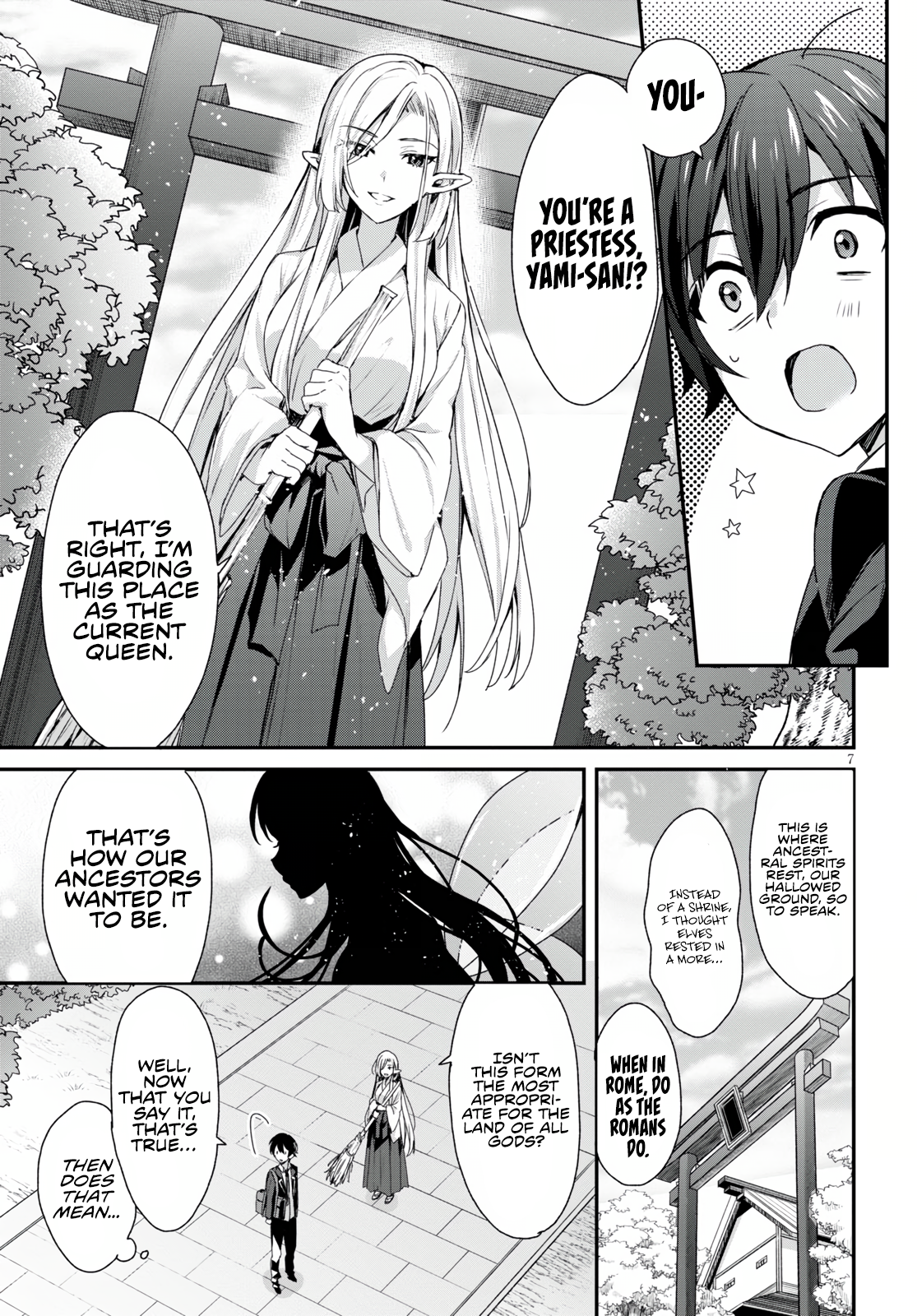 The Four Sisters (Elves) Wait For The Night Chapter 3 - Page 9