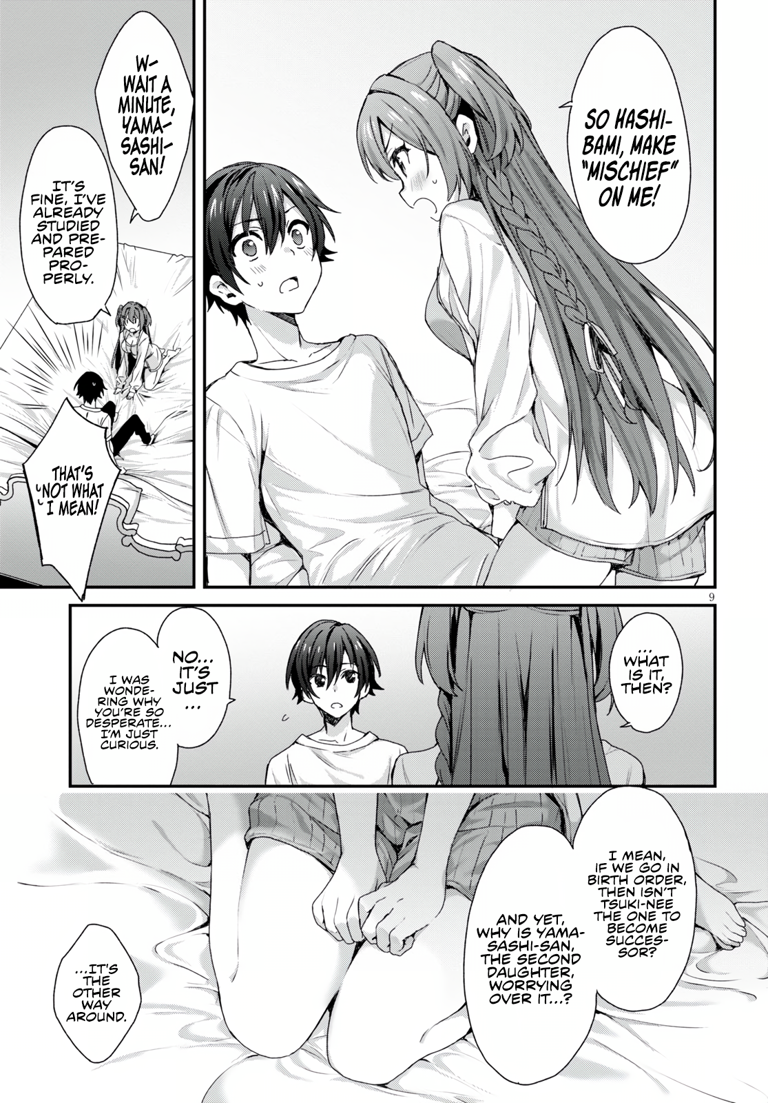 The Four Sisters (Elves) Wait For The Night Chapter 3 - Page 11