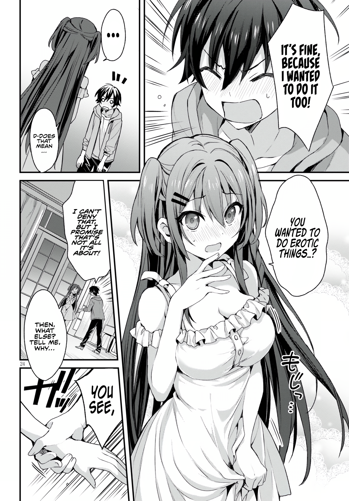 The Four Sisters (Elves) Wait For The Night Chapter 4 - Page 25