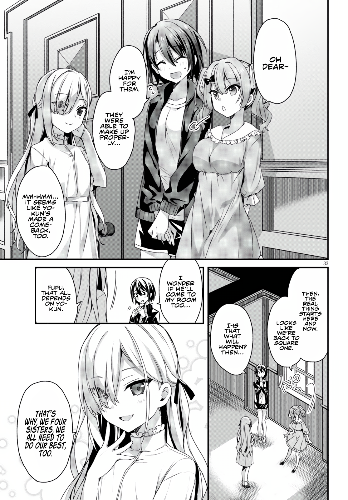 The Four Sisters (Elves) Wait For The Night Chapter 4 - Page 34