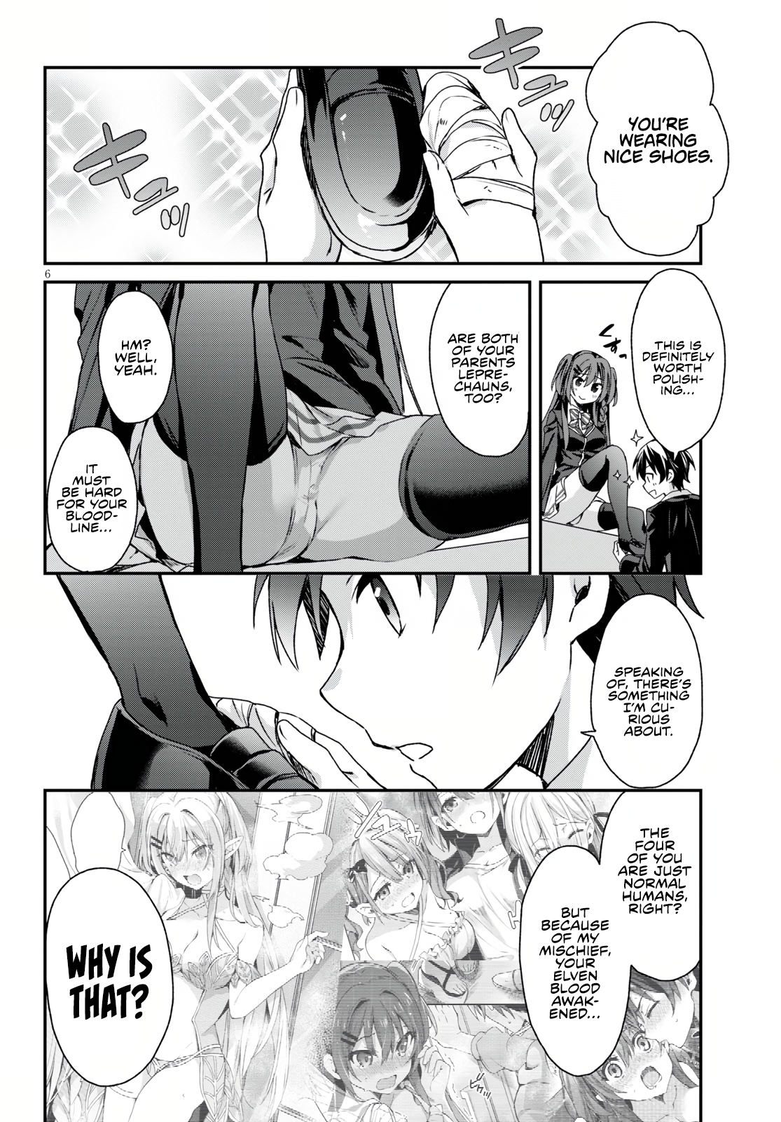 The Four Sisters (Elves) Wait For The Night Chapter 5 - Page 8