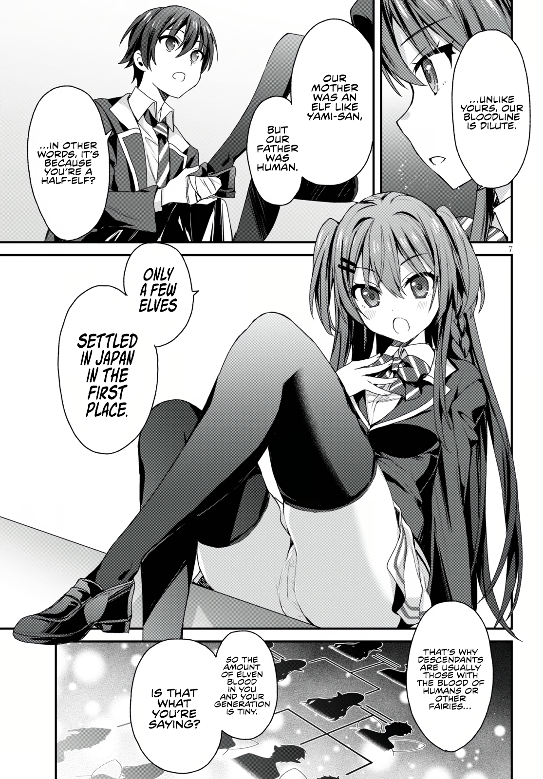 The Four Sisters (Elves) Wait For The Night Chapter 5 - Page 9