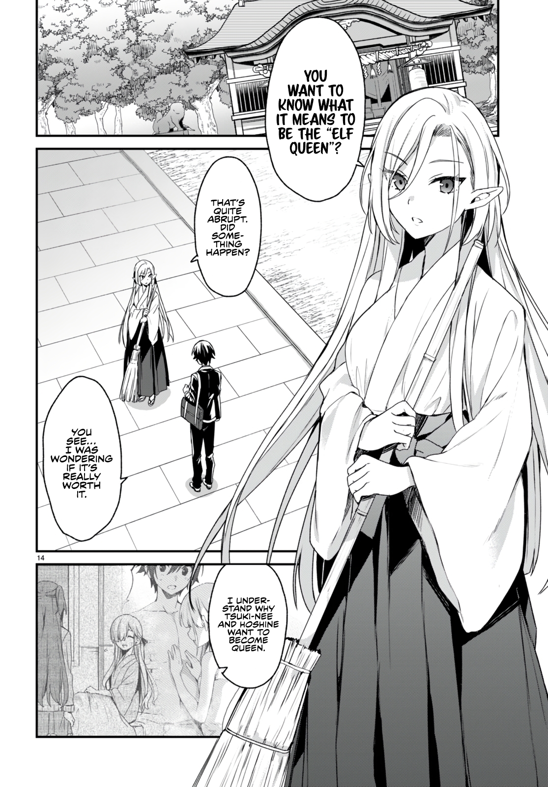 The Four Sisters (Elves) Wait For The Night Chapter 6 - Page 18