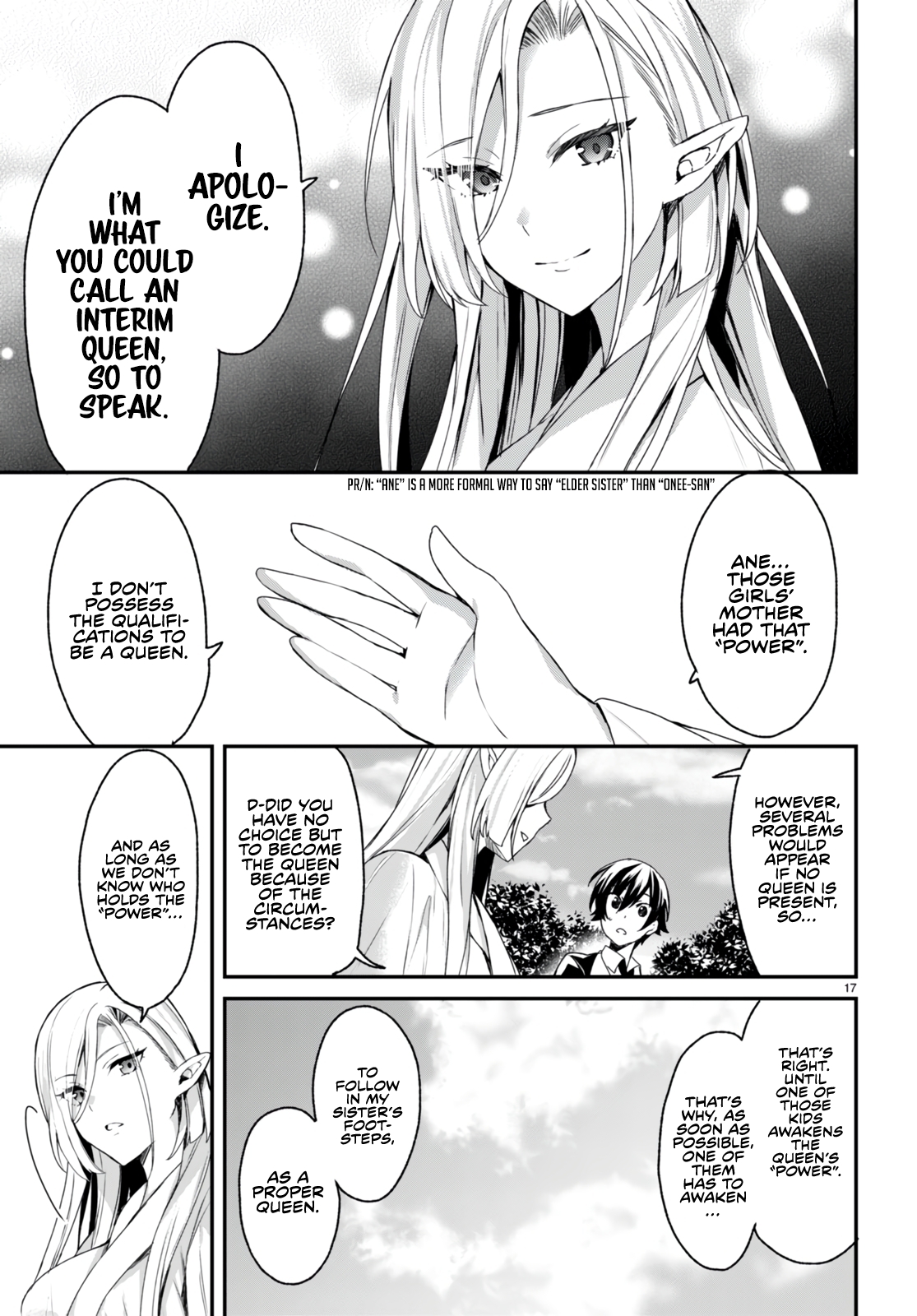 The Four Sisters (Elves) Wait For The Night Chapter 6 - Page 21