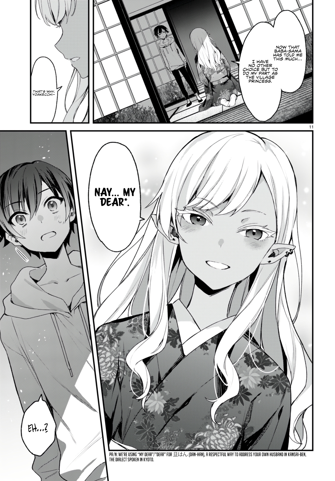 The Four Sisters (Elves) Wait For The Night Chapter 12 - Page 14