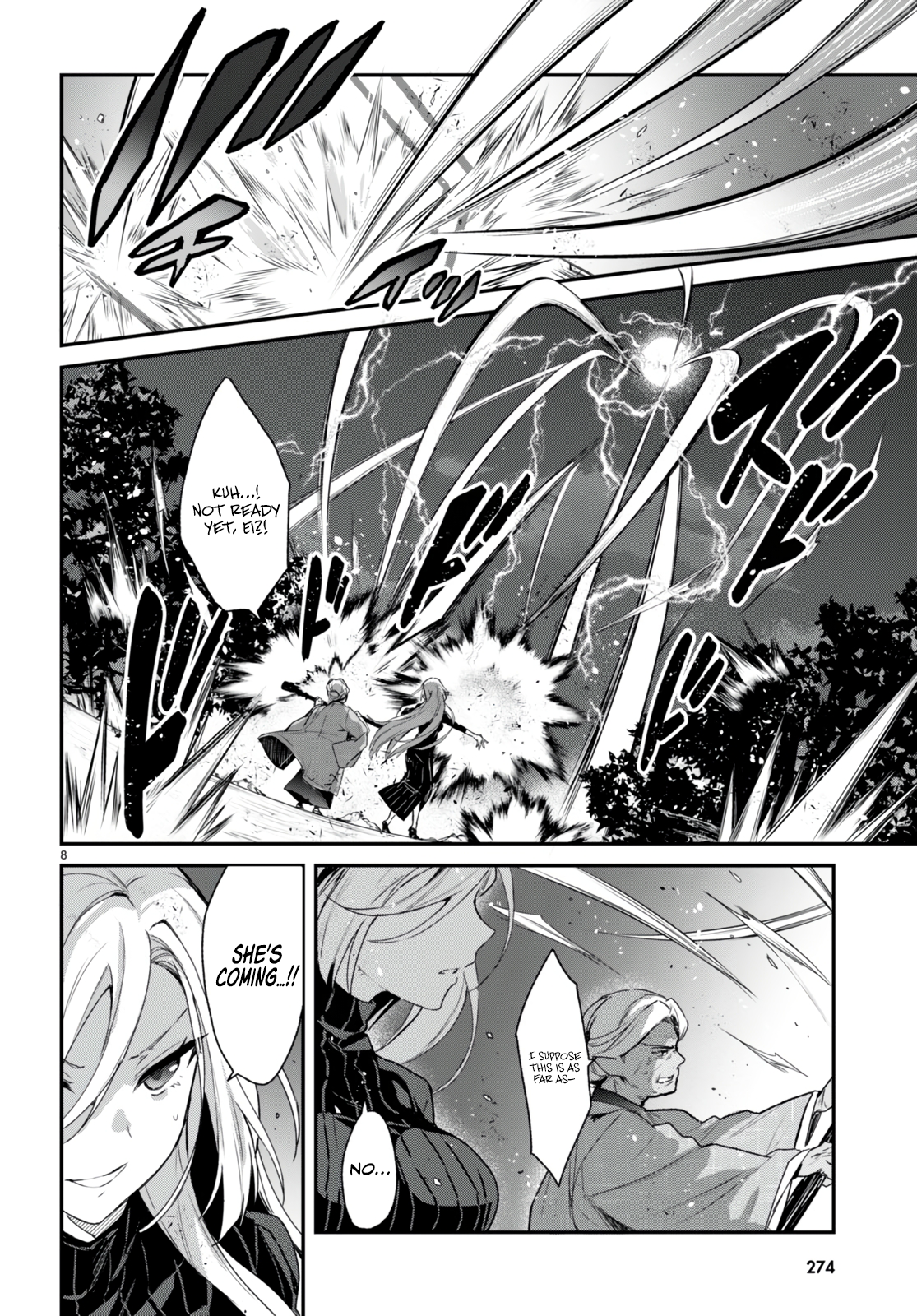 The Four Sisters (Elves) Wait For The Night Chapter 13 - Page 9