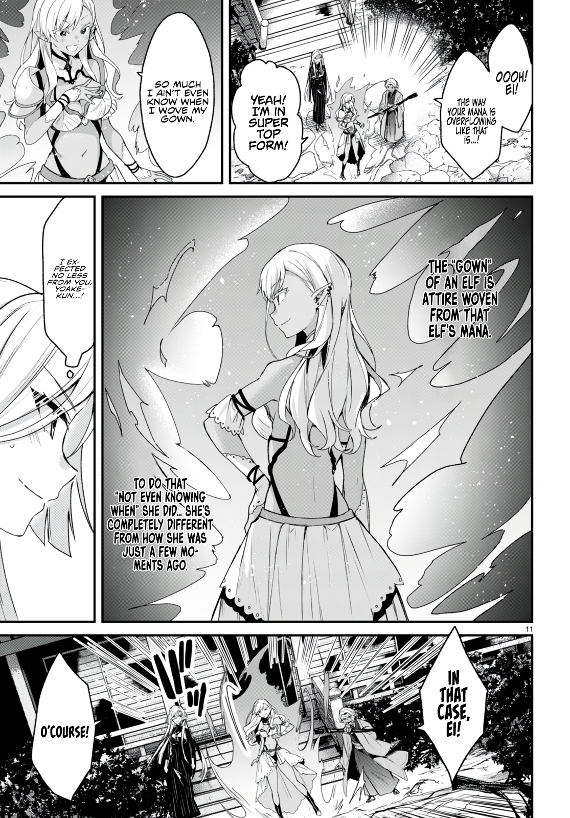 The Four Sisters (Elves) Wait For The Night Chapter 13 - Page 12
