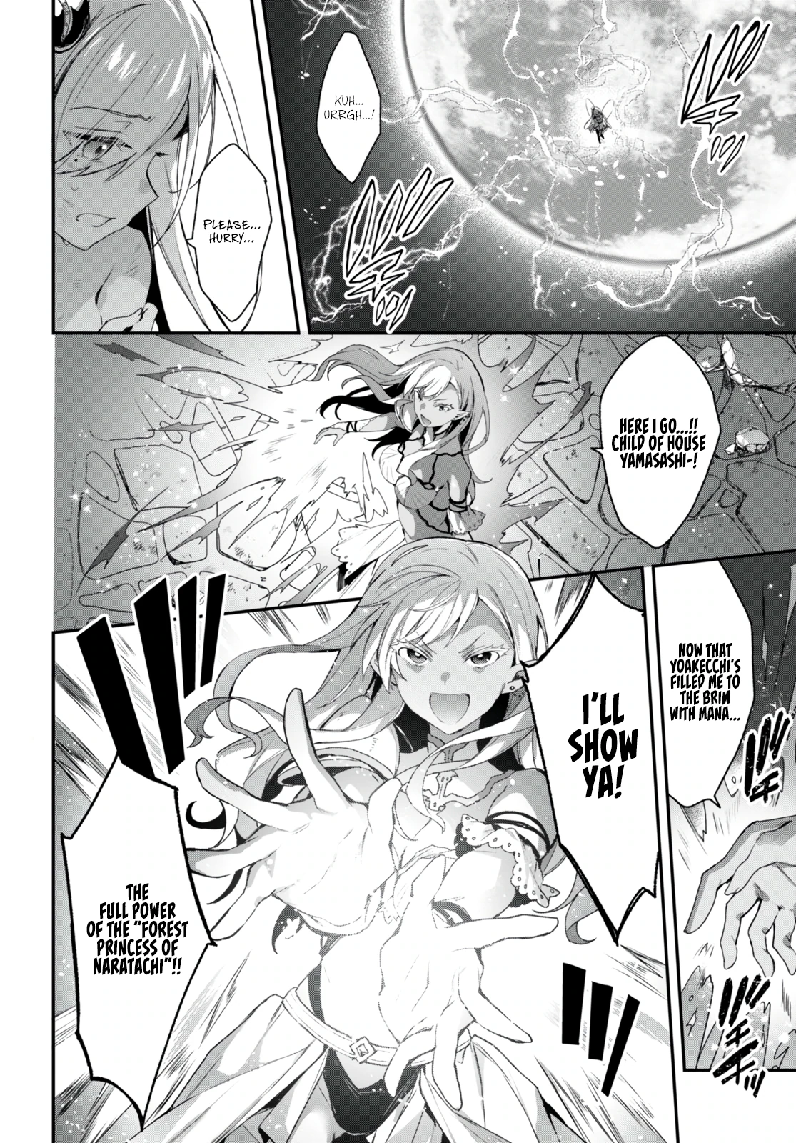 The Four Sisters (Elves) Wait For The Night Chapter 13 - Page 3