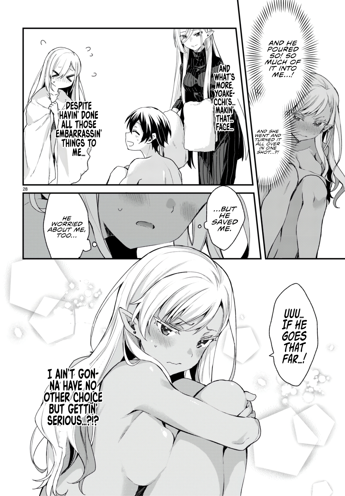 The Four Sisters (Elves) Wait For The Night Chapter 13 - Page 28