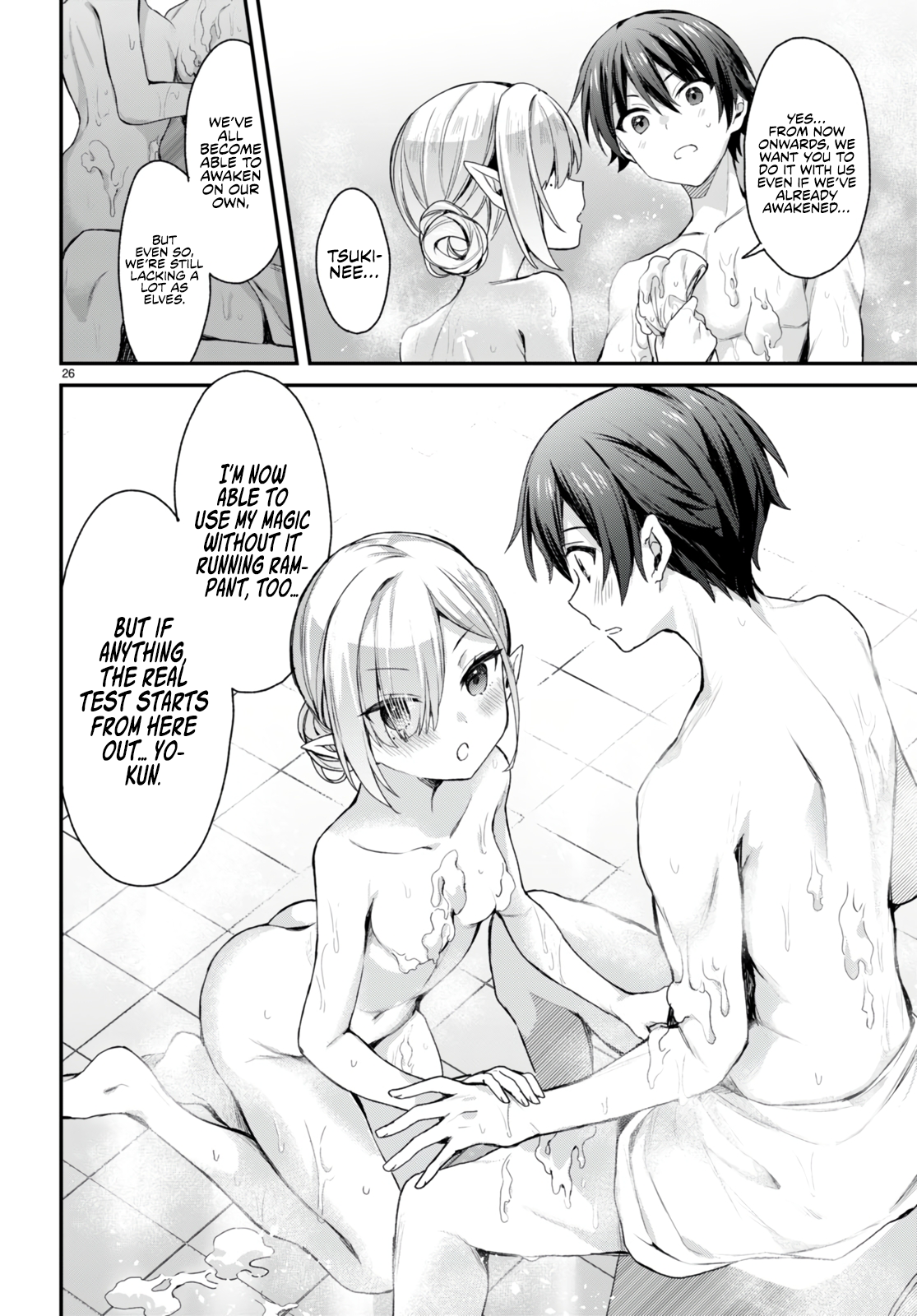 The Four Sisters (Elves) Wait For The Night Chapter 14 - Page 26