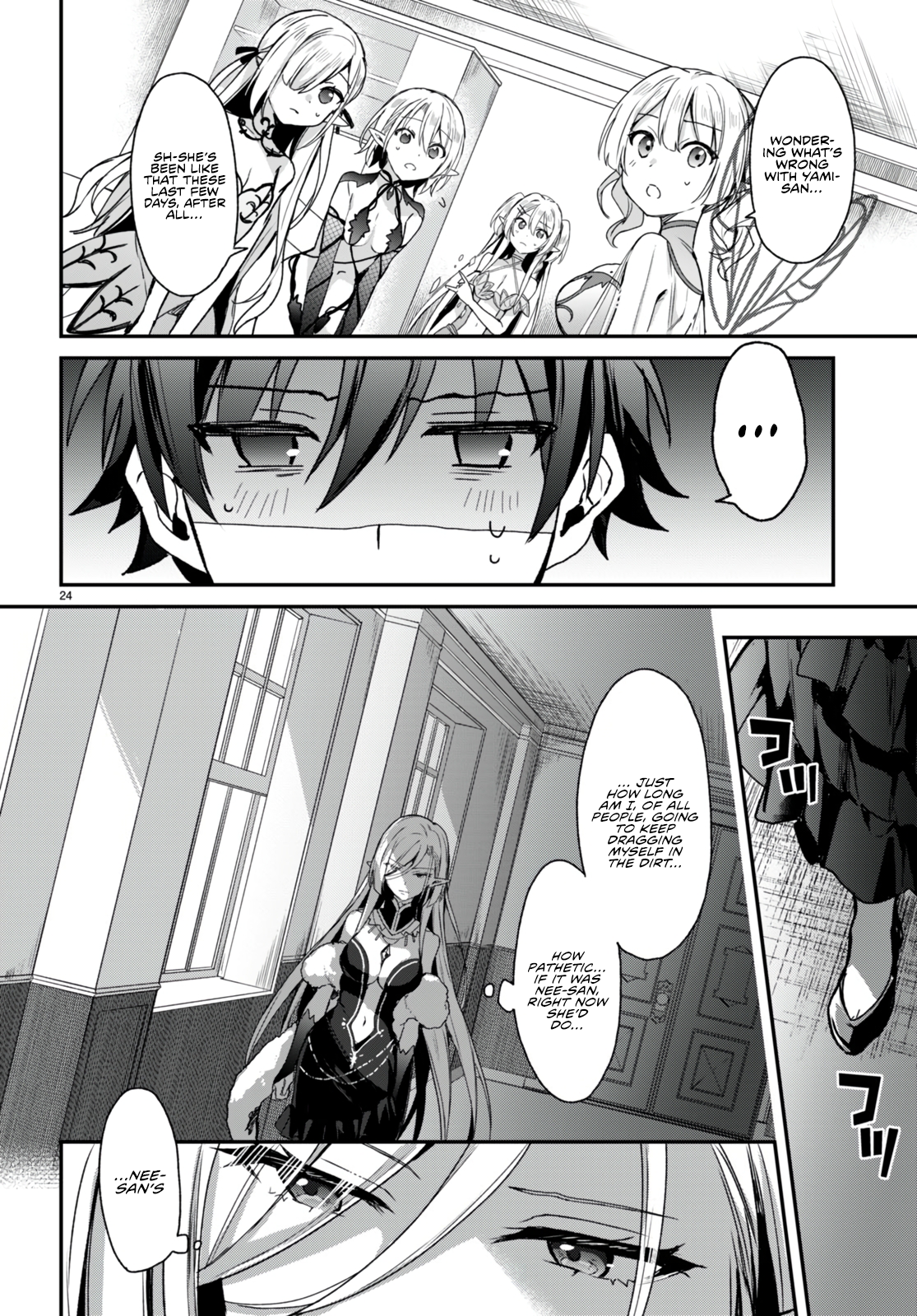 The Four Sisters (Elves) Wait For The Night Chapter 15 - Page 25