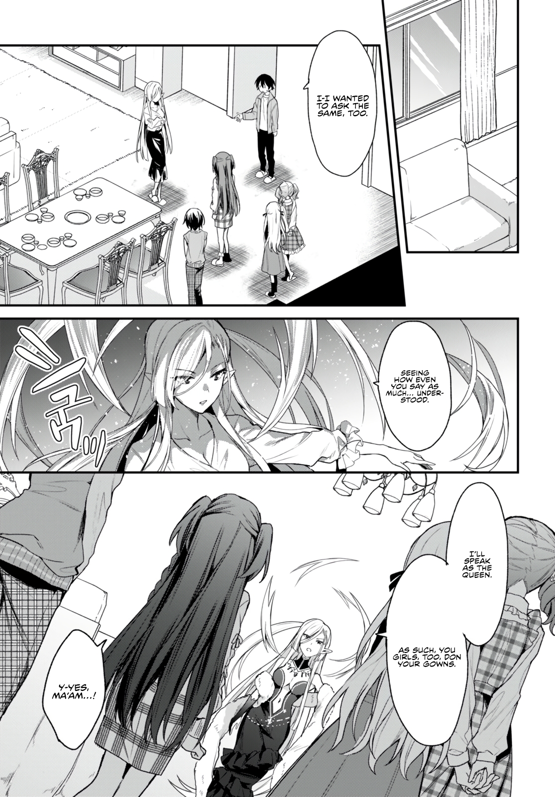 The Four Sisters (Elves) Wait For The Night Chapter 16 - Page 27