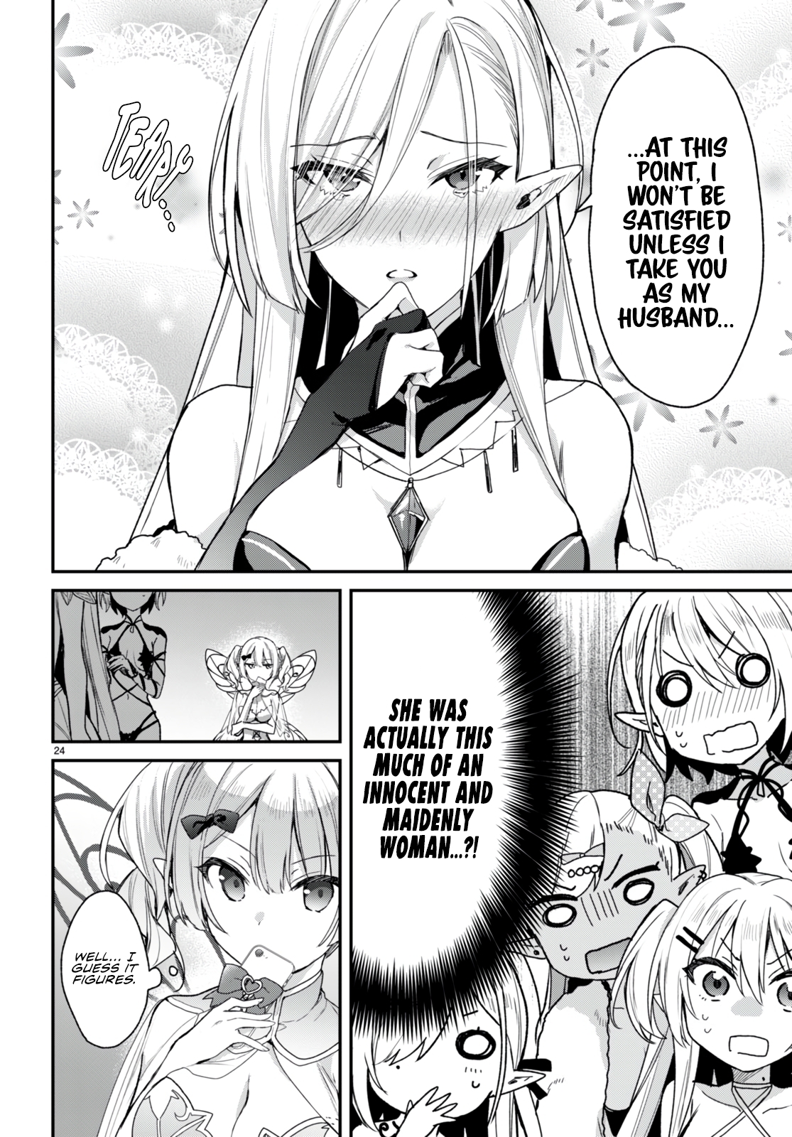 The Four Sisters (Elves) Wait For The Night Chapter 17 - Page 25
