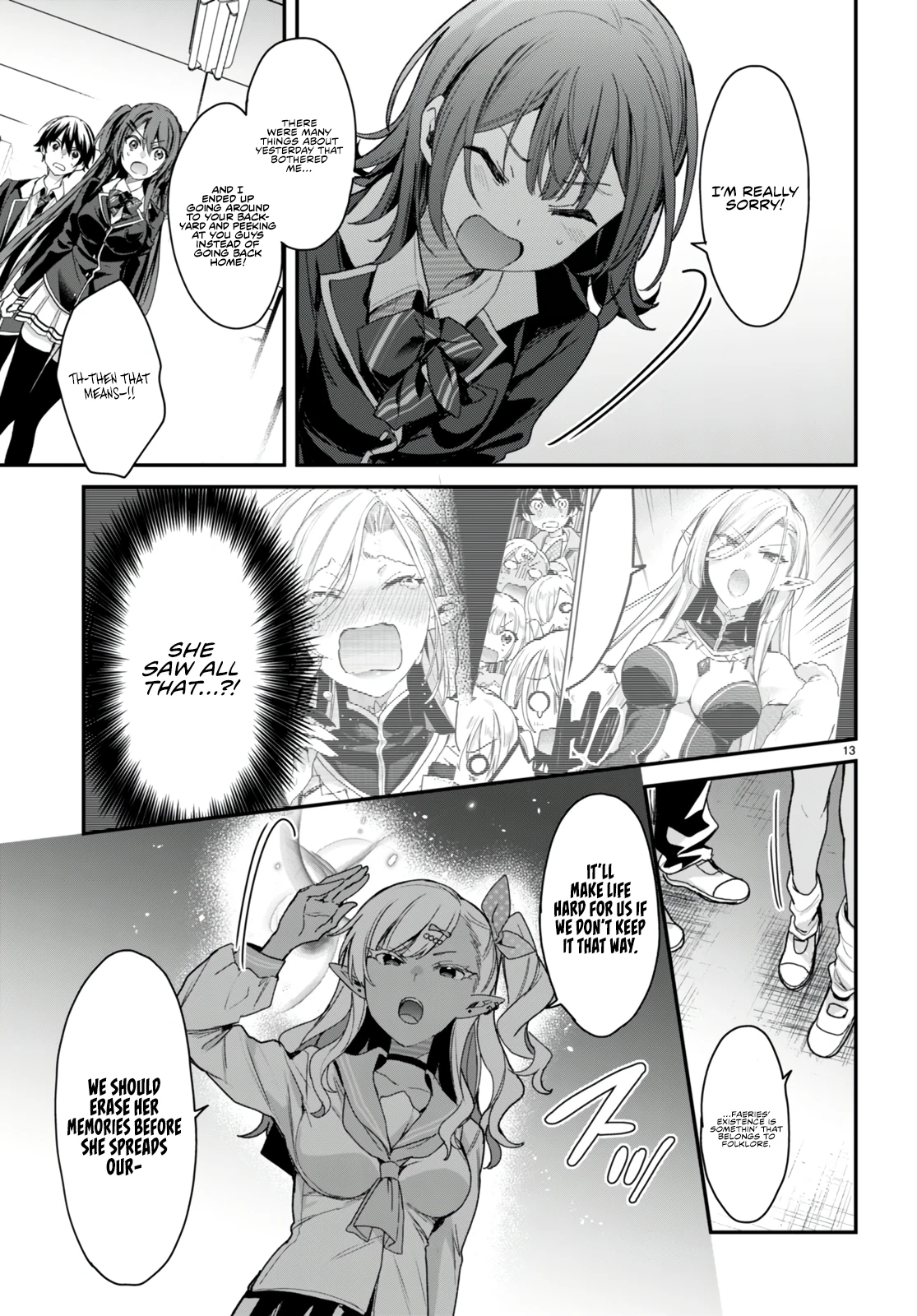 The Four Sisters (Elves) Wait For The Night Chapter 18 - Page 4