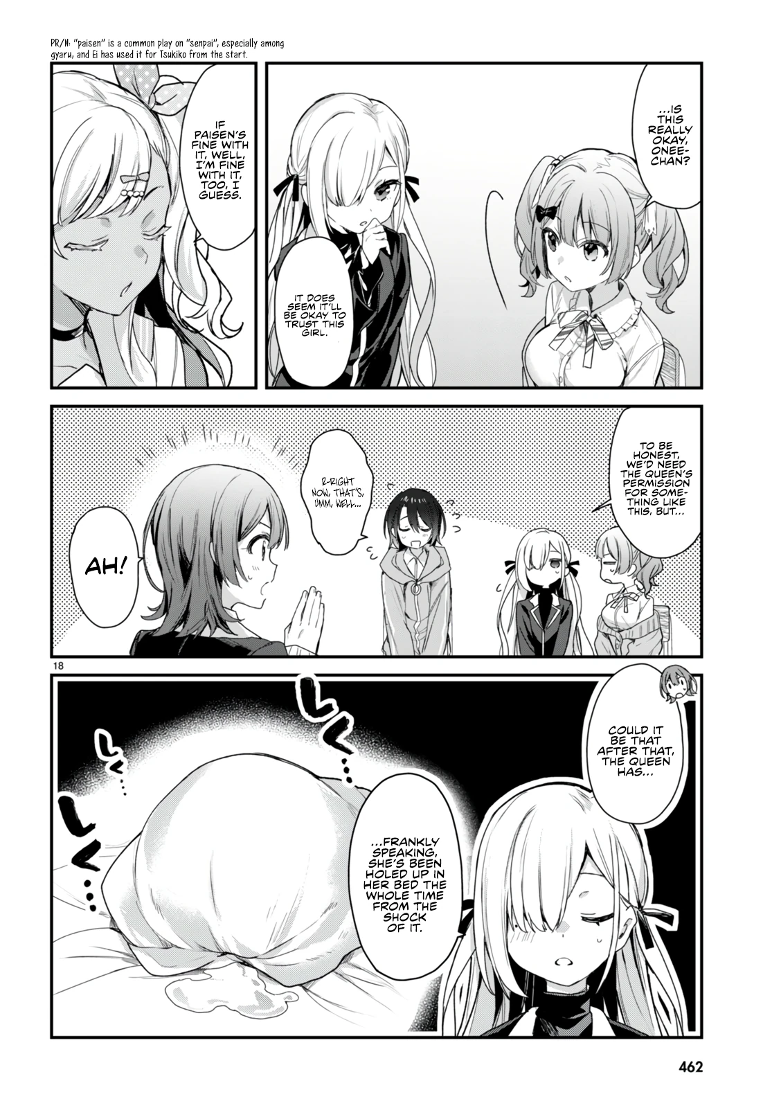 The Four Sisters (Elves) Wait For The Night Chapter 18 - Page 9